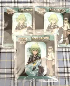 ポケモンマスターズex スクエア缶バッジ ブラックキュレム&マジコスN
