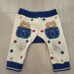 クマポケット付きボトムス 80~95cm