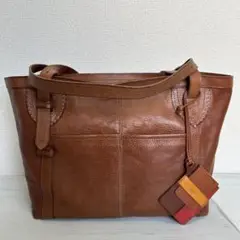 美品 genten ゲンテン レディース メンズ トートバッグ ビジネスバッグ