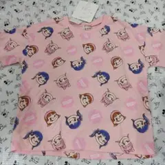 ぺこちゃん総柄 ピンク Tシャツ