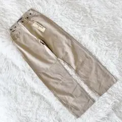 新品 《A.gold.E》 (26) ハイウエストパンツ USA製 ダグラス
