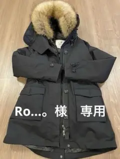 (美品)3way ウールリッチWOOLRICH スカーレットパーカ 黒