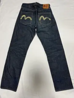 ！希少！　！美品！ 「水牛パッチ」 初期EVIS Gジャン　サイズ　L EVISU - 希少！『EVISU』エヴィスジーンズ ジージャン