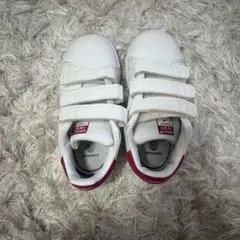 adidas スタンスミス　キッズ　15cm ピンク キッズスニーカー