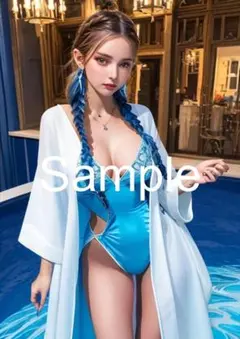 A4サイズアートポスター 1点もの 美女ポスター最高品質 B-H-64