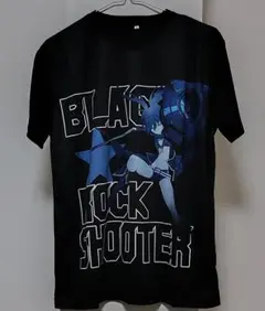 【新品】ブラック★ロックシューター Ｔシャツ(XL)　クリアファイルセット 新品】ブラック☆ロックシューター Tシャツ(XL) クリアファイル