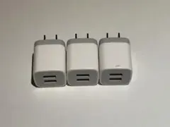 USBアダプタ 2ポート ×3個セット
