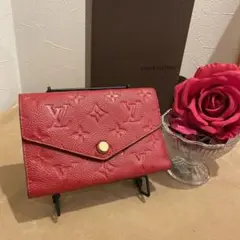❣️ルイヴィトン❣️アンプラントスリーズ✨キュリーズコンパクト三つ折り財布✨極美品✨