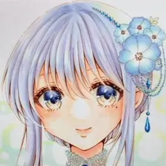 手描き イラスト オリジナル コピック はがきサイズ
