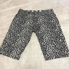 ディッキーズ　ハーフパンツ　豹柄　レオパード　ユニセックス　Sサイズ