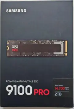 Samsung PCIe5.0x4 NVMe M.2 9100 PRO 2TB