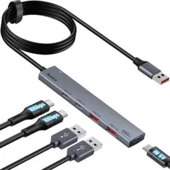 Aceele USB ハブ10Gbps 4ポート拡張USB 3.2