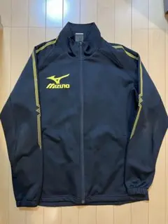 【別注】 Mizuno ジャージ上下セット XL 黒/黄色