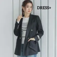 新品タグ付き DRESS PLUS　ドレスプラス テーラードジャケット ブラック