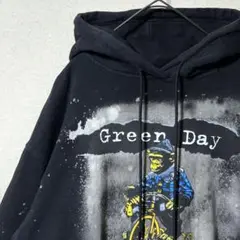 古着 グリーンデイ insomniac スウェット パーカー バンド