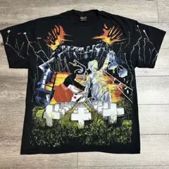 METALLICA メタリカ PUSHEADTシャツ 総柄 XL