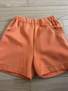 ジャクエツ jakuetsu オレンジ色 体操服半ズボン120サイズ2枚セット