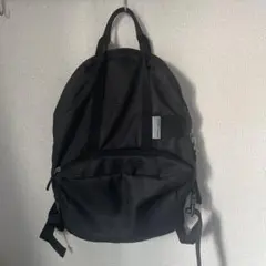 ブラック チェック柄 リュック