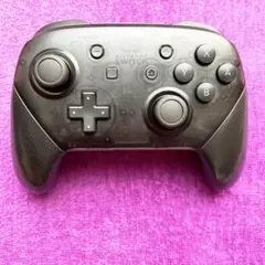 プロコン Nintendo Switch 純正 ブラック a1u-2 【超美品】