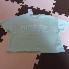 新品タグ付き　西松屋 CHEERFUL Tシャツ 110cm ミントグリーン