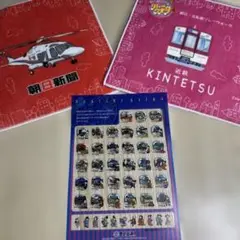 ハンカチとステッカー