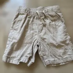 gap ハーフパンツ 5years 120cm ベージュ系 ズボン 半ズボン