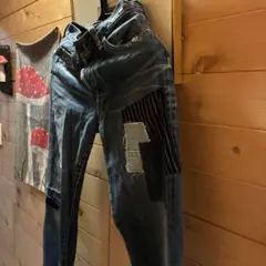 【TIGRE BROCANTE】加工ダメージデニム