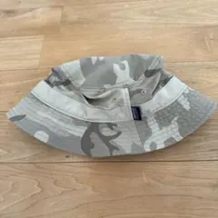 パタゴニア ウェーブフェアラー　カモ　サンドベージュ ハット　Patagonia