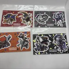 【新品未開封】ポケモントレーナーズ ステッカー(ダンデ /キバナ/ネズ/クダリ)