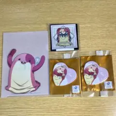 メイドインアビス　ぬいと一緒　ハート缶バッジ　マアアさん　ステッカー　ファイル