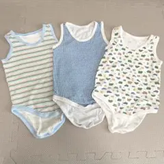 ベビー肌着 ロンパース 3点セット