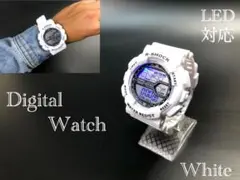 スポーツ腕時計　LED デジタル 腕時計 時計　ミリタリー