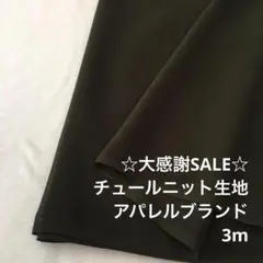 D7L/5742-02◆3m 感謝祭/ポリエステルチュールニット生地/アパレル