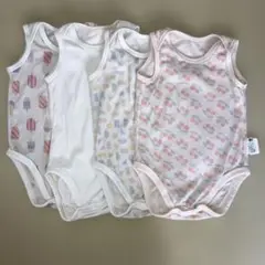 UNIQLO メッシュ素材 ベビー肌着 4枚セット