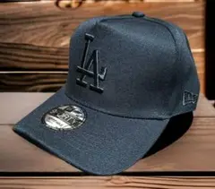 LA ハイクラウン オールブラック New Era 9FORTYキャップ