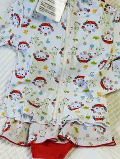 【最終価格】いないあいないばぁ　フルジップ水着　おうぽ　2点セット　水着