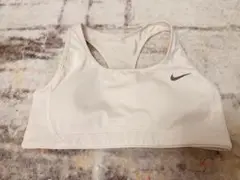 Nike DRI-FIT ホワイトスポーツブラ