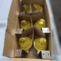 LEDクリスタルSマーカー 24V 黄色 6個セット