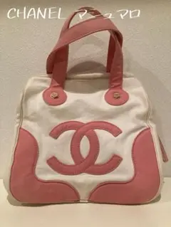 ✨CHANEL✨ マシュマロ キャンバス ピンク ココマーク