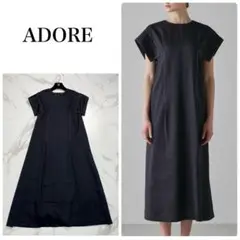 定価5.2万✨近年 ADORE クリアクロスワンピース バックリボン 2023