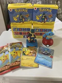 マクドナルドハッピーセット　ポケモンカード　フィギア