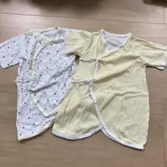 ベビー　コンビ肌着　50〜60 ２点　まとめ売り