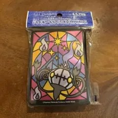 ポケカ　デッキシールドプレミアム・グロス　シャンデラ　未開封品