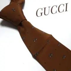 GUCCI グッチ ネクタイ ハイブランド 高級 ブラウン系