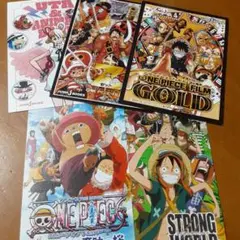 【非売品】 ONE PIECE　尾田栄一郎　特典　イラストカード5種セット