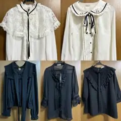 axes シークレットハニー ブラウス 5点