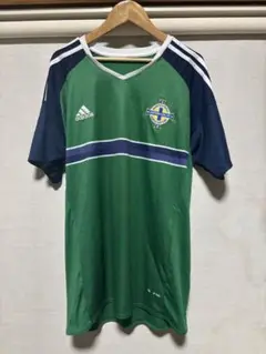 adidas アディダス 北アイルランド サッカージャージ　Tシャツ　古着