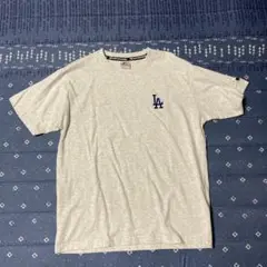 LAロゴ Tシャツ グレー Lサイズ