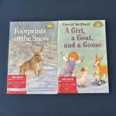 子供向け洋書　２冊セット　うさぎとグース　多読