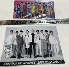 Snow Man Dome Tour 2024 クリアファイル